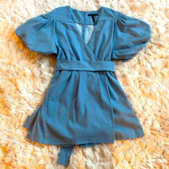 🔥🔥 BCBGMAXAZRIA Chambray Romper 🔥🔥 - Picture 4 of 7